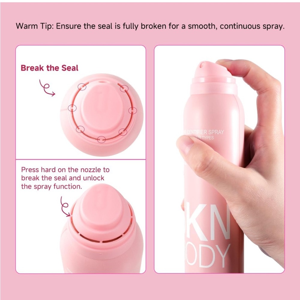Pink Hair Identifier Spray and Razors Set - Picture 5 of 10